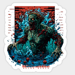 Zombie Diving - Necro Merch Sticker